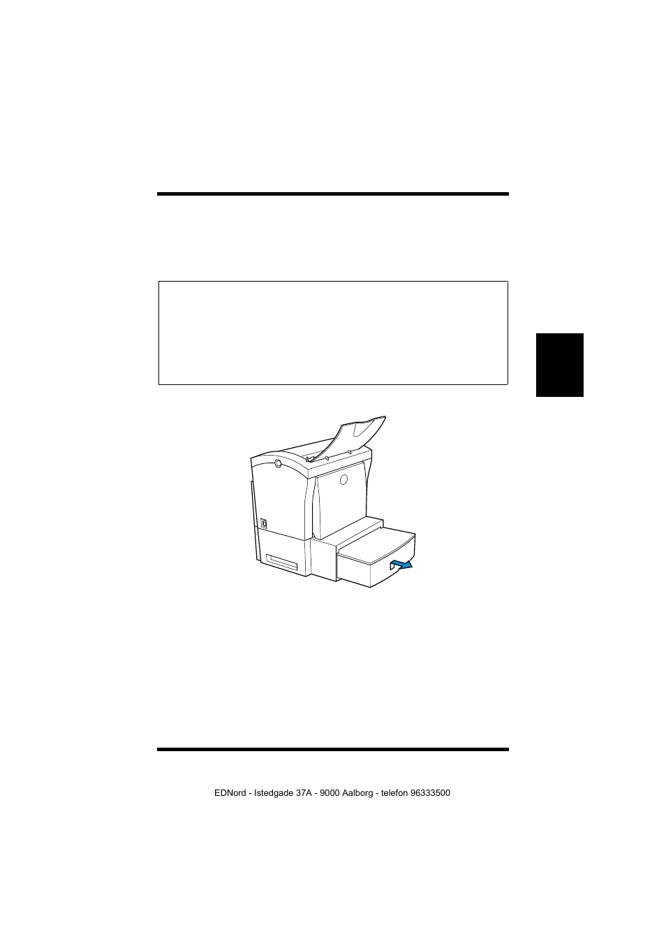 Loading paper onto tray2 (option), Loading paper onto tray2 (option) -13 | Minolta PagePro 1100 User Manual | Page 69 / 219