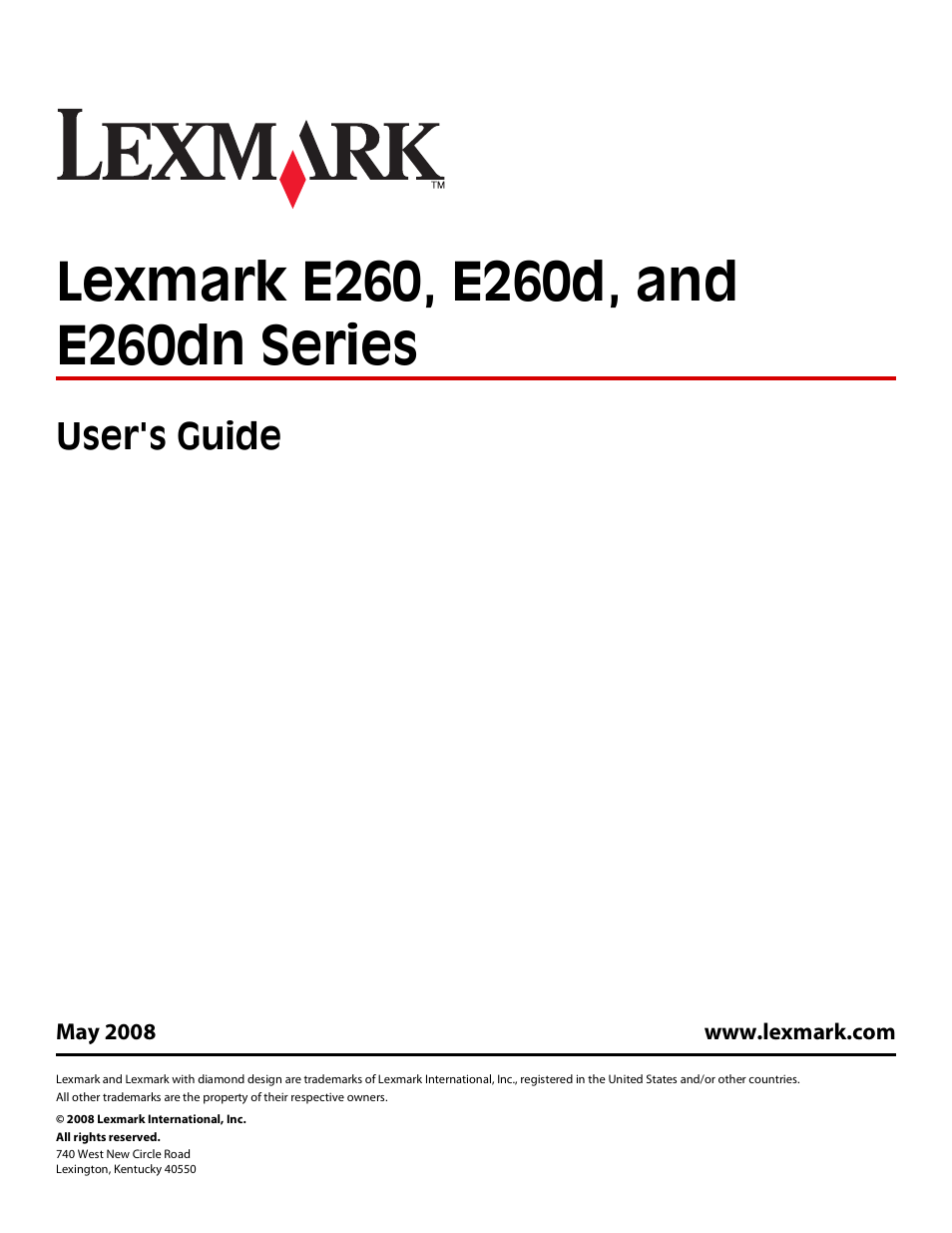 Minolta E260 User Manual | 156 pages