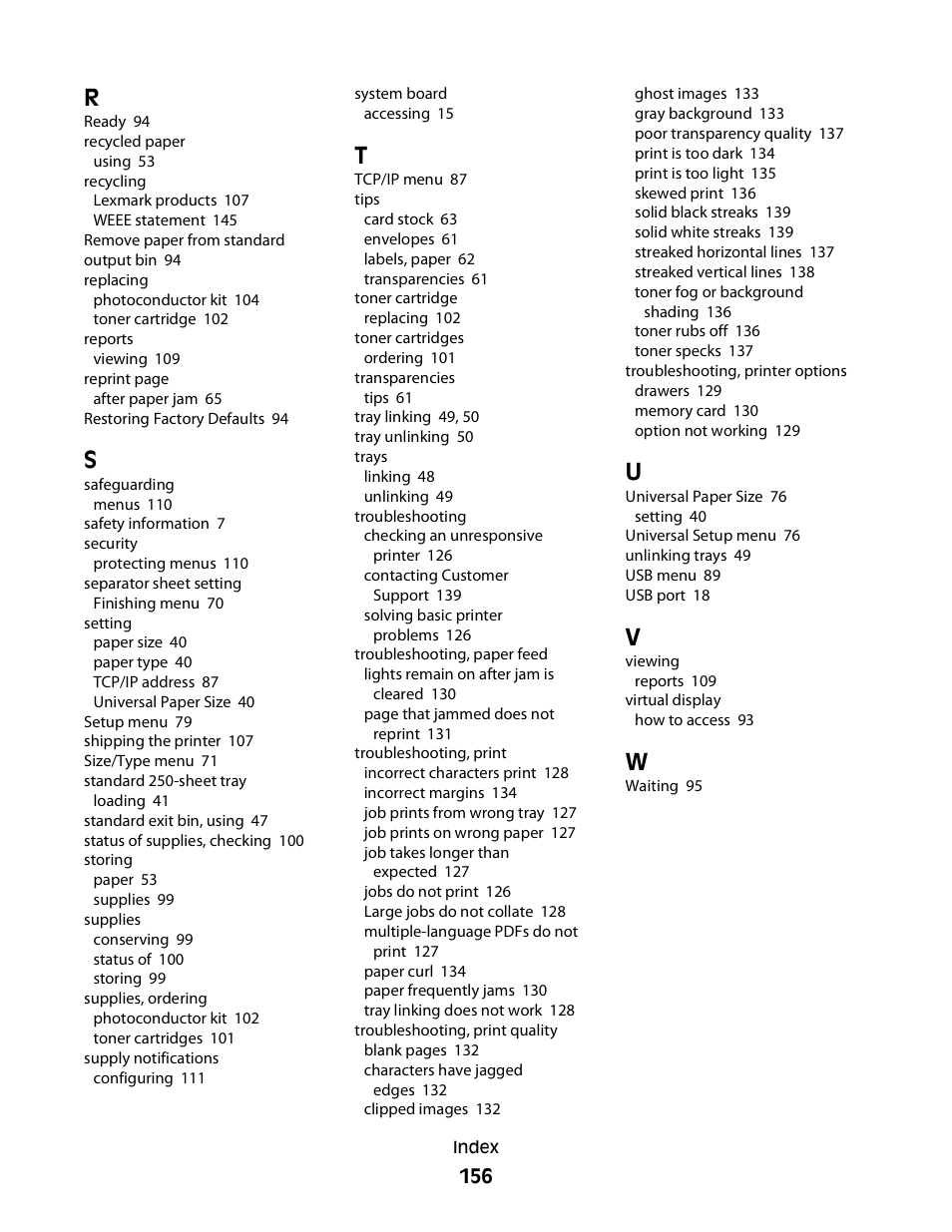 Minolta E260 User Manual | Page 156 / 156