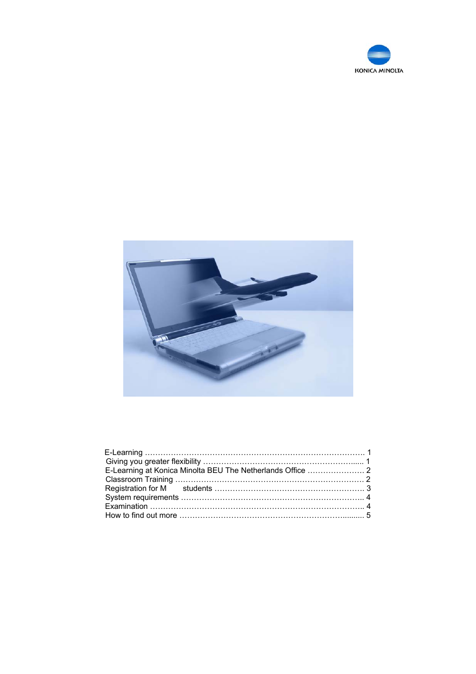 Minolta PC User Manual | 6 pages