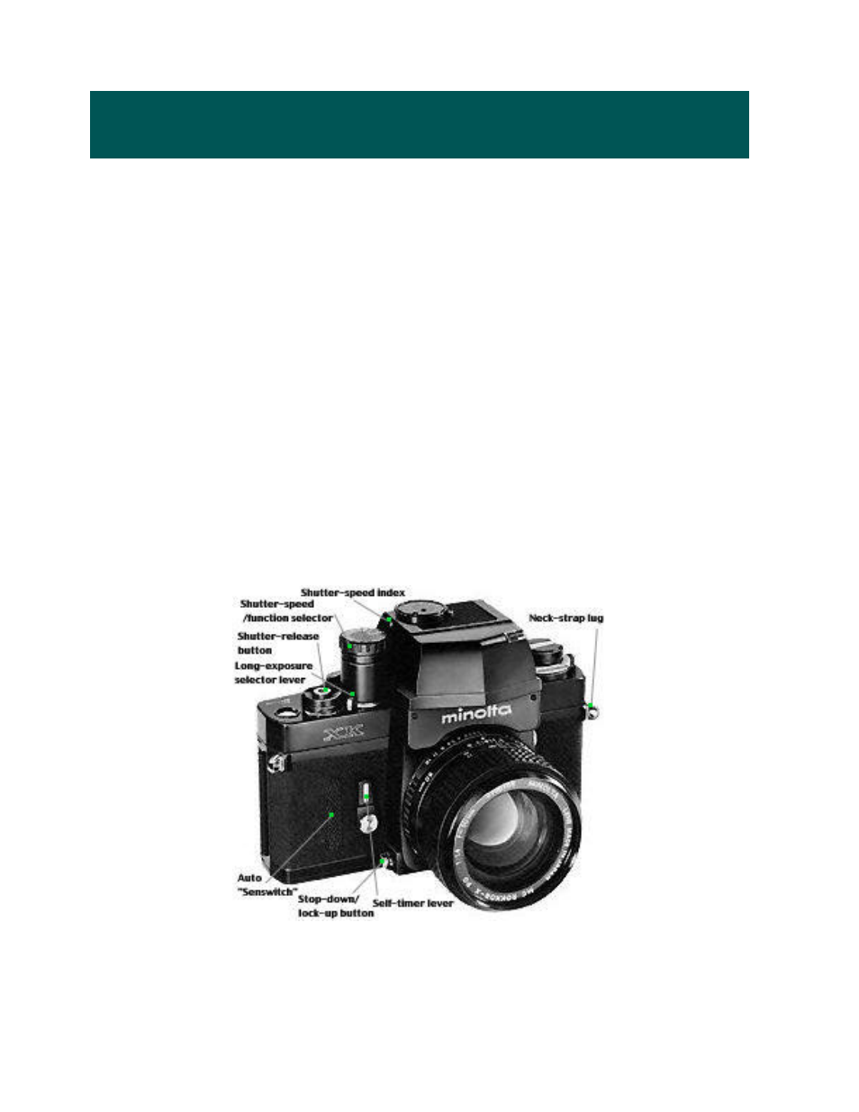 Minolta XK User Manual | 3 pages