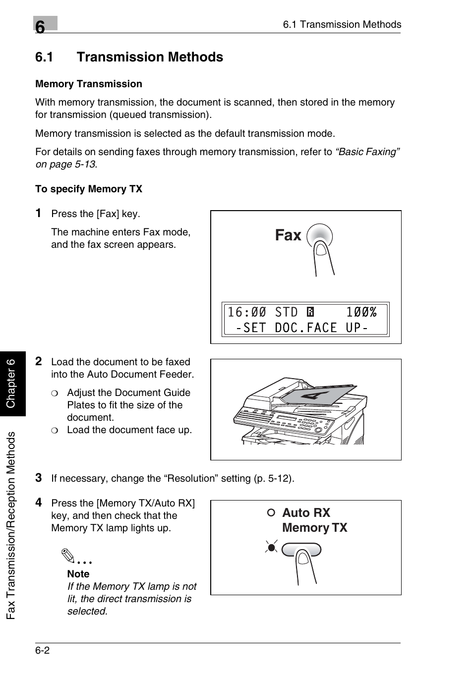 1 transmission methods | Minolta FAX2900 User Manual | Page 111 / 342