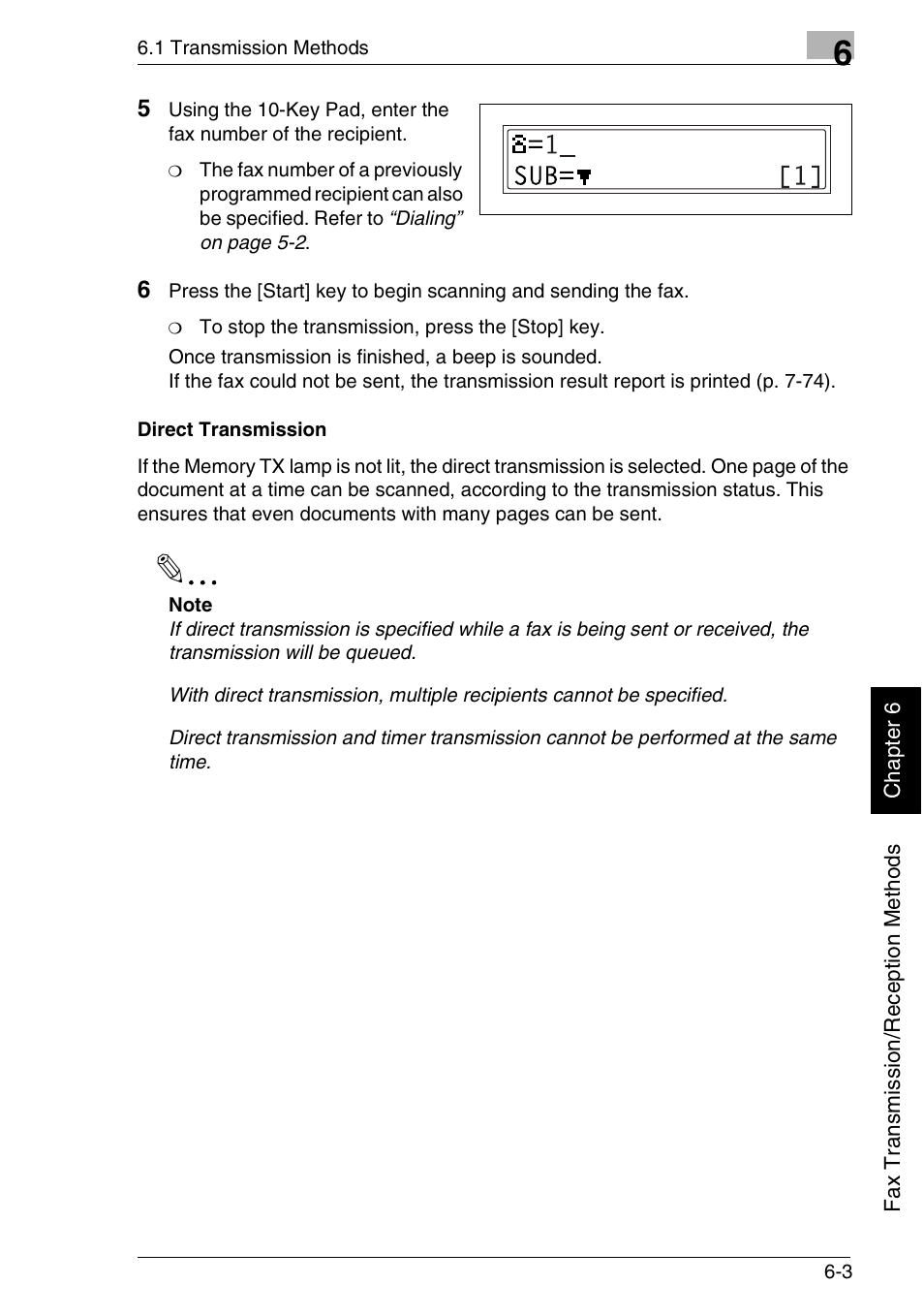 Minolta FAX2900 User Manual | Page 112 / 342