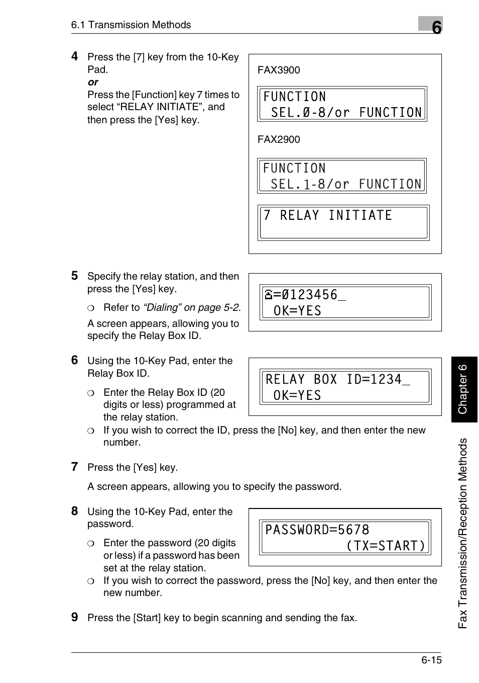Minolta FAX2900 User Manual | Page 124 / 342