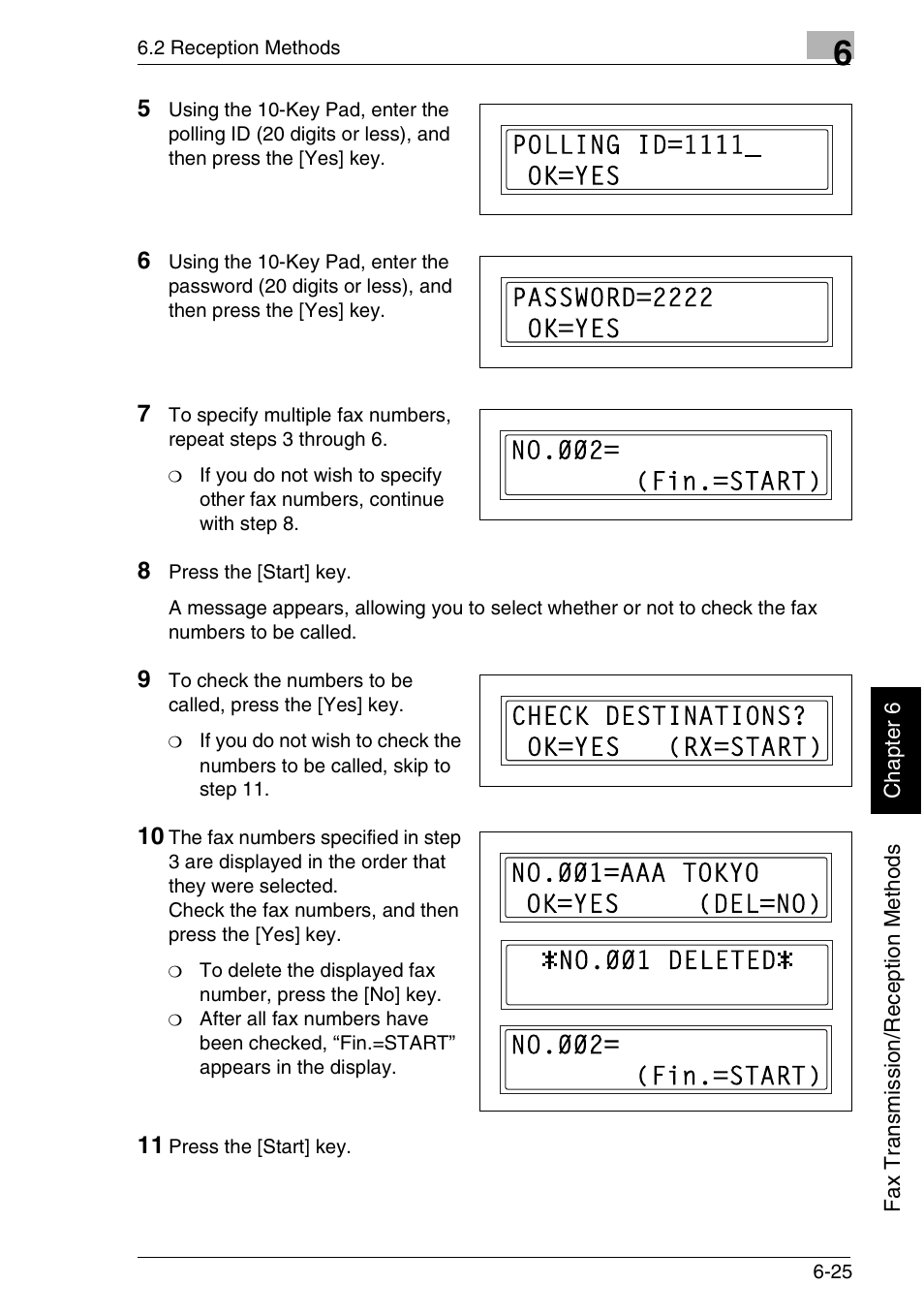 Minolta FAX2900 User Manual | Page 134 / 342