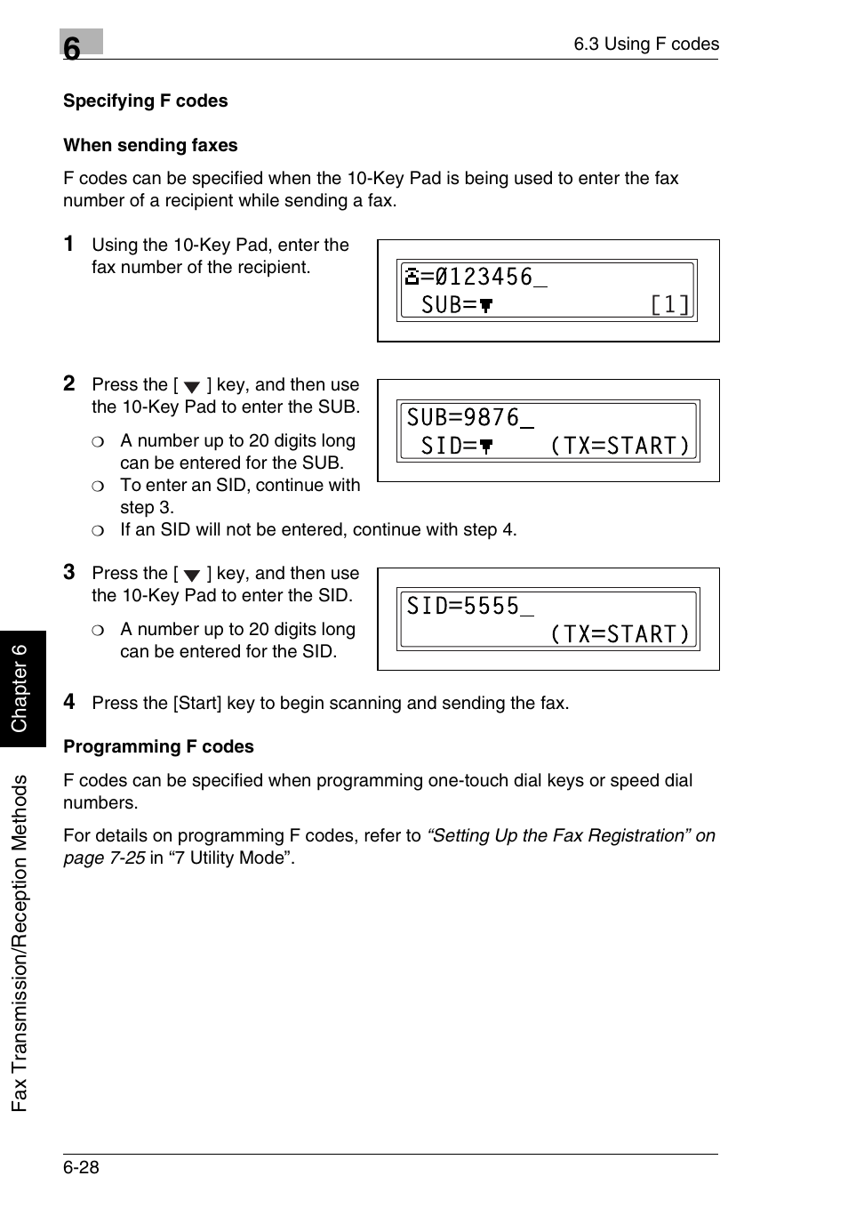 Minolta FAX2900 User Manual | Page 137 / 342