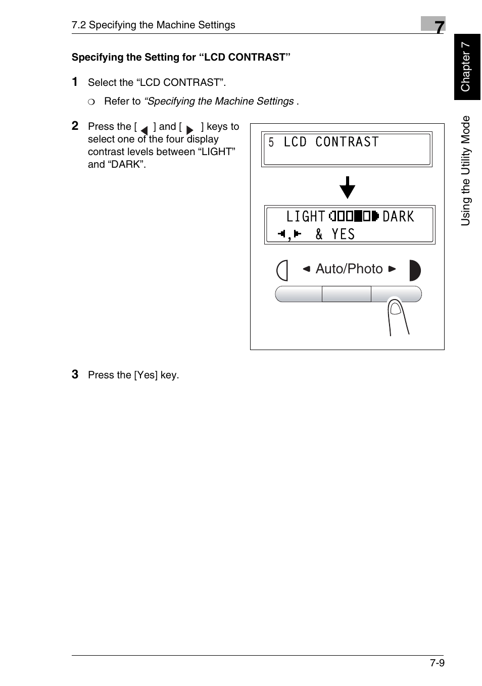 Auto/photo | Minolta FAX2900 User Manual | Page 146 / 342