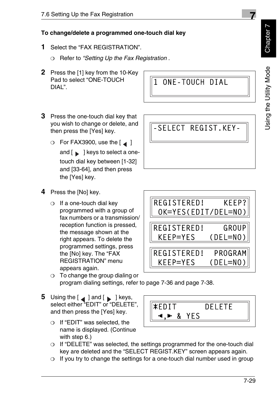 Minolta FAX2900 User Manual | Page 166 / 342