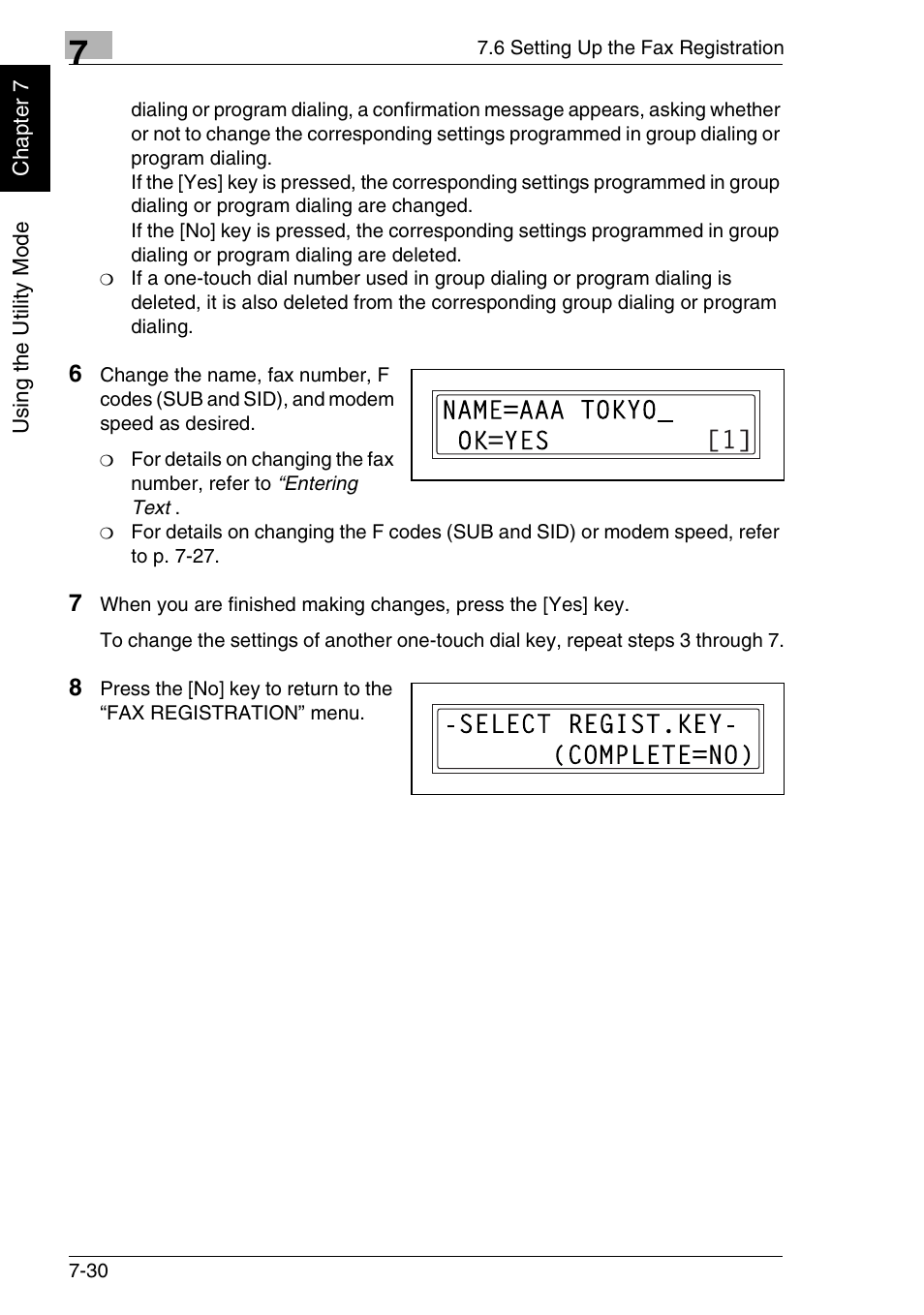 Minolta FAX2900 User Manual | Page 167 / 342