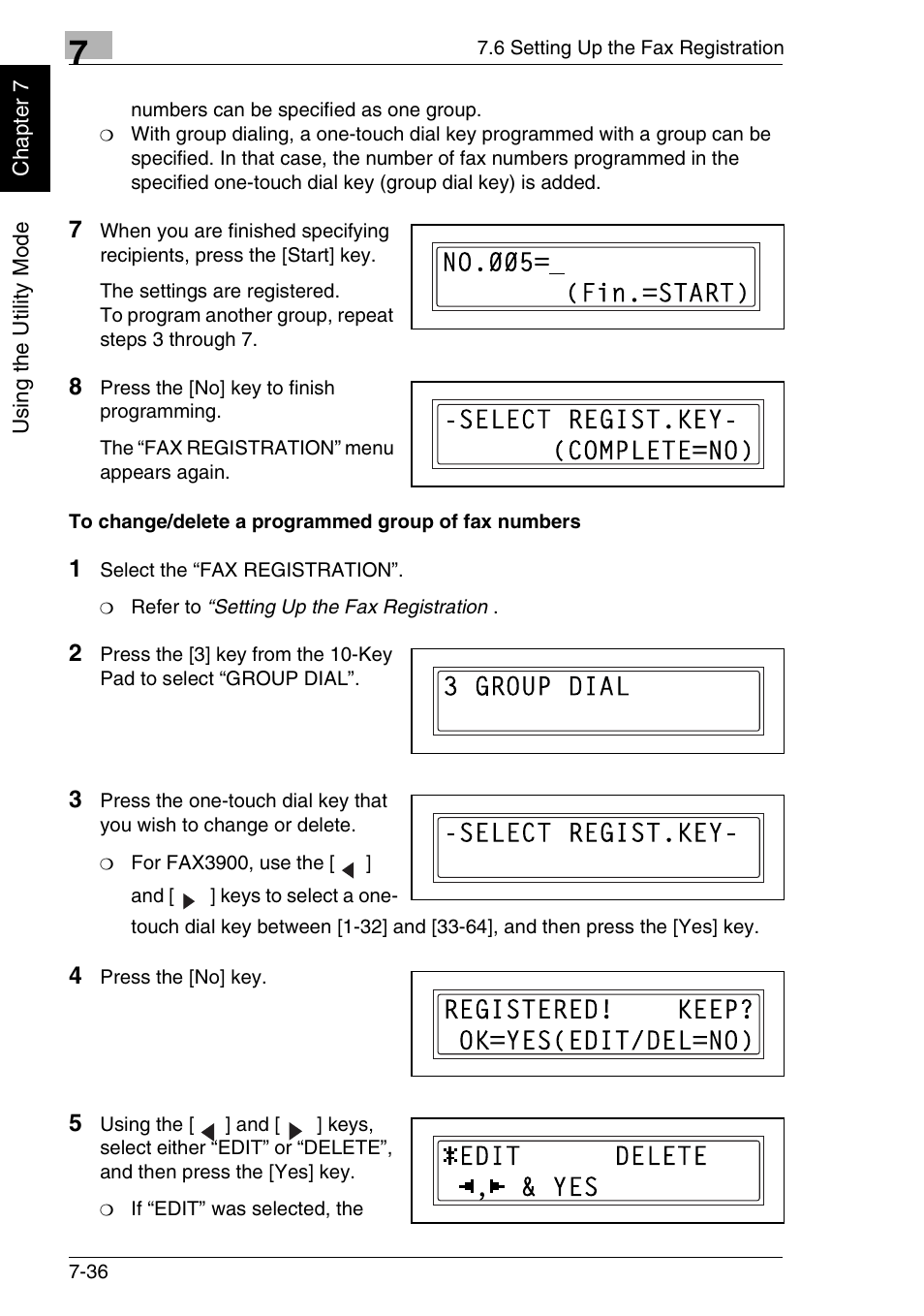 Minolta FAX2900 User Manual | Page 173 / 342