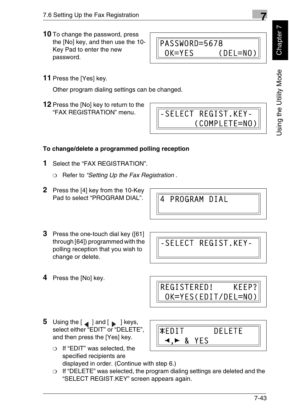 Minolta FAX2900 User Manual | Page 180 / 342