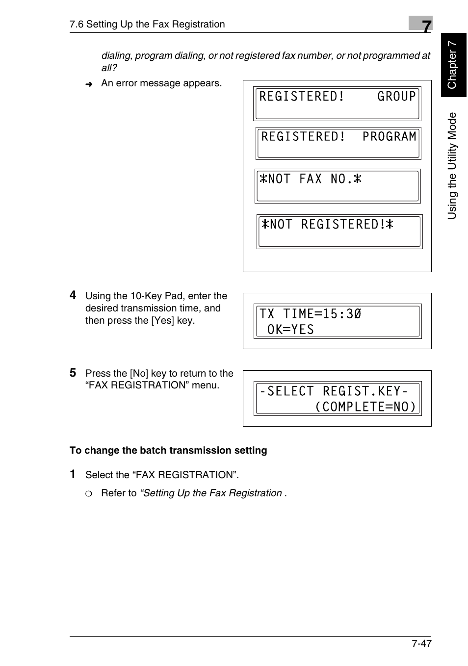 Minolta FAX2900 User Manual | Page 184 / 342