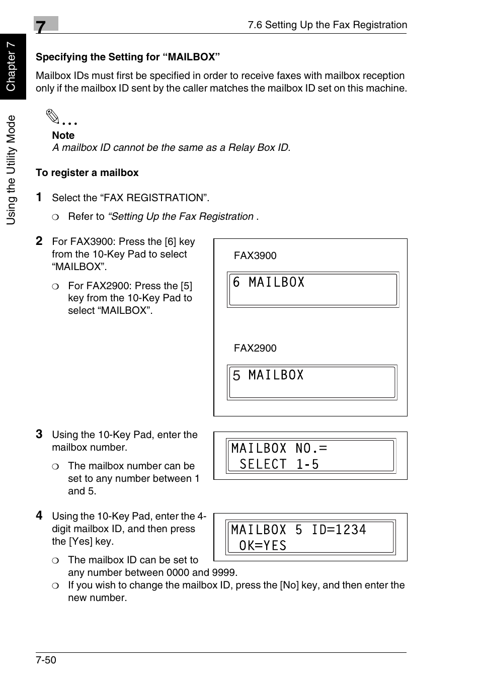 Minolta FAX2900 User Manual | Page 187 / 342