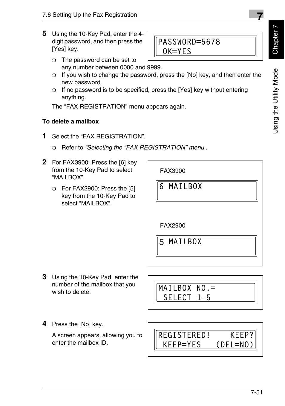 Minolta FAX2900 User Manual | Page 188 / 342