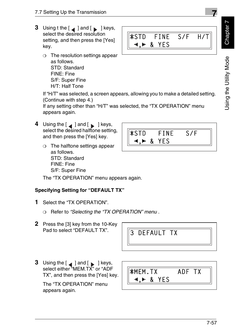 Minolta FAX2900 User Manual | Page 194 / 342