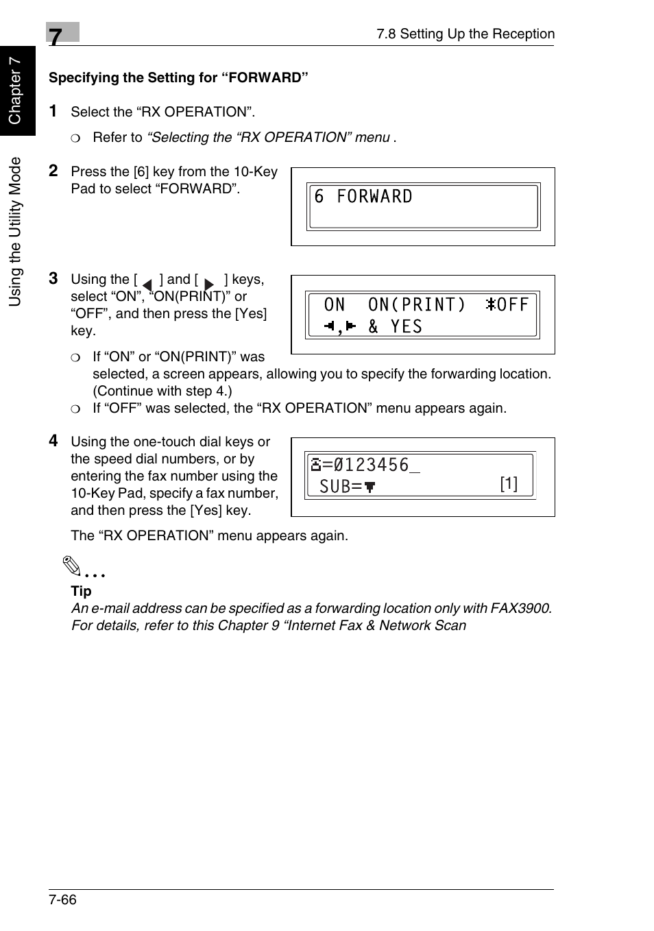 Minolta FAX2900 User Manual | Page 203 / 342