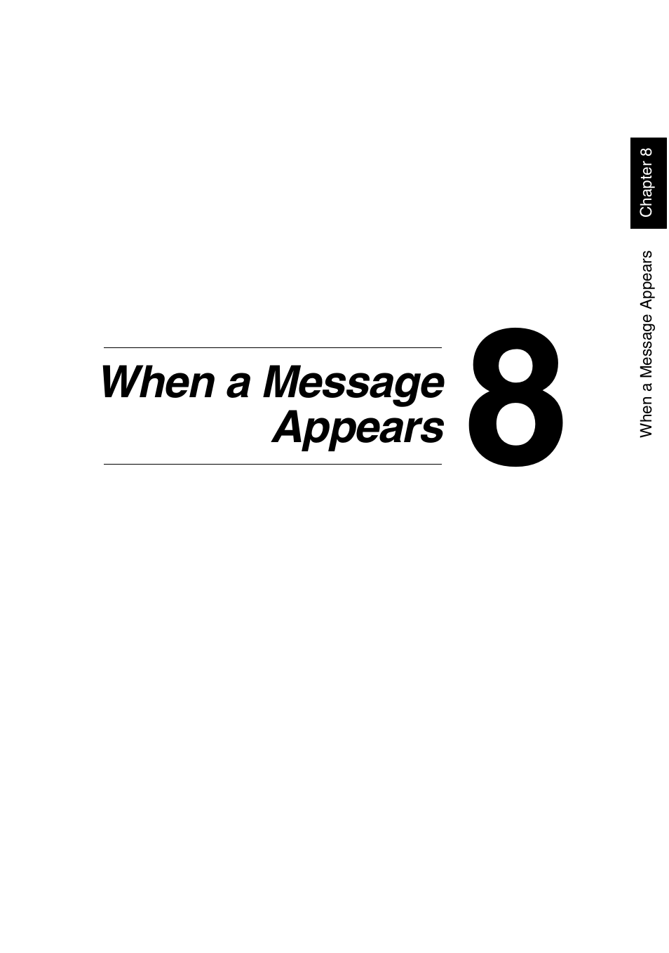When a message appears | Minolta FAX2900 User Manual | Page 216 / 342