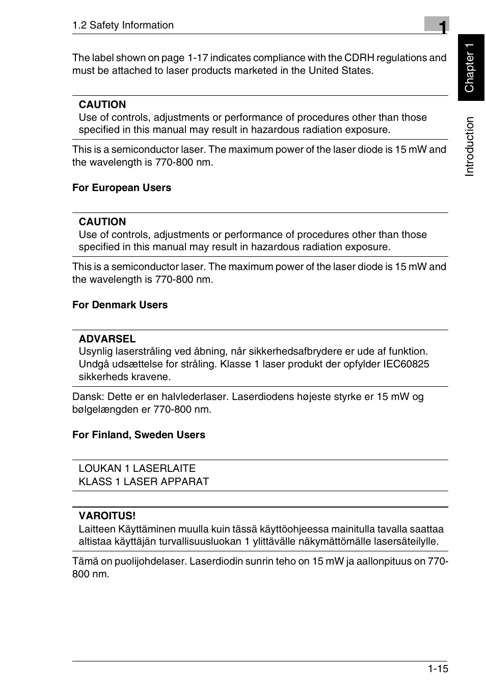 Minolta FAX2900 User Manual | Page 26 / 342