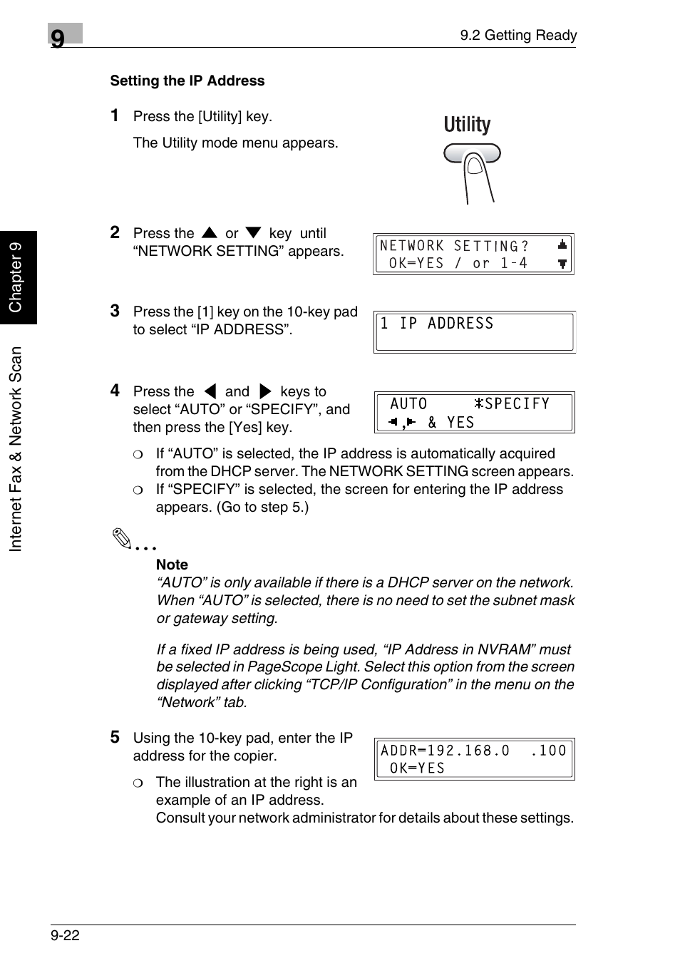 Minolta FAX2900 User Manual | Page 269 / 342