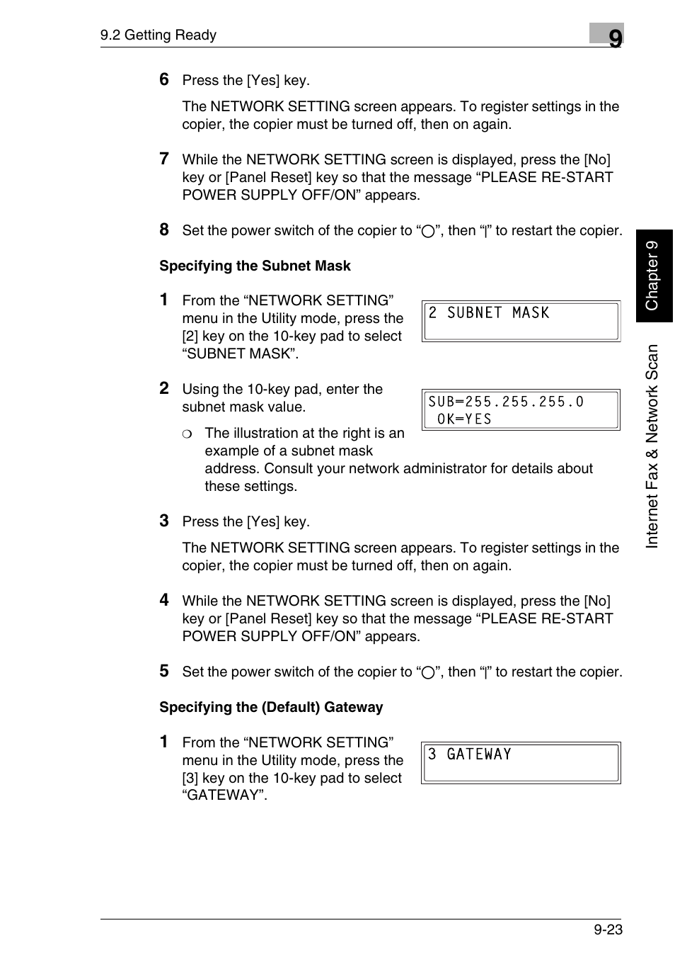 Minolta FAX2900 User Manual | Page 270 / 342