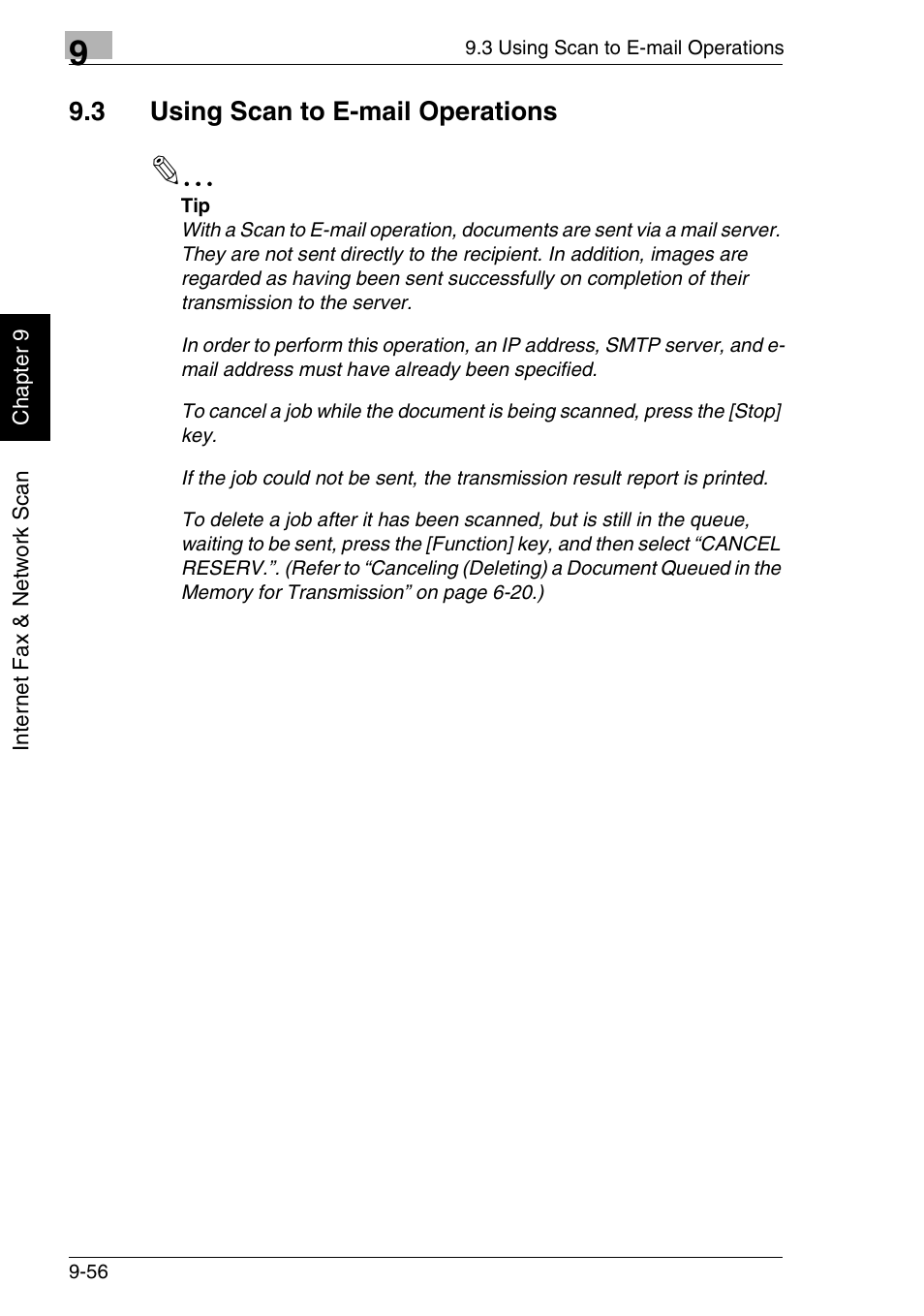 3 using scan to e-mail operations | Minolta FAX2900 User Manual | Page 303 / 342