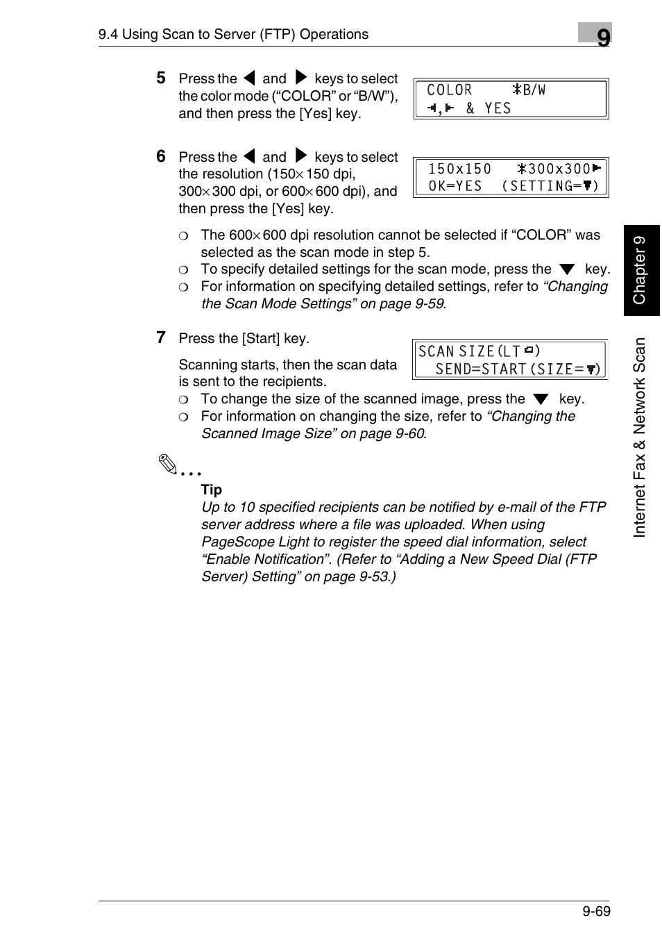 Minolta FAX2900 User Manual | Page 316 / 342