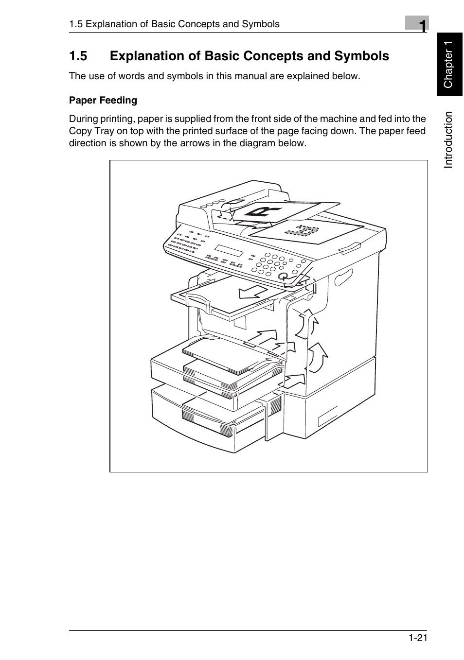 5 explanation of basic concepts and symbols | Minolta FAX2900 User Manual | Page 32 / 342