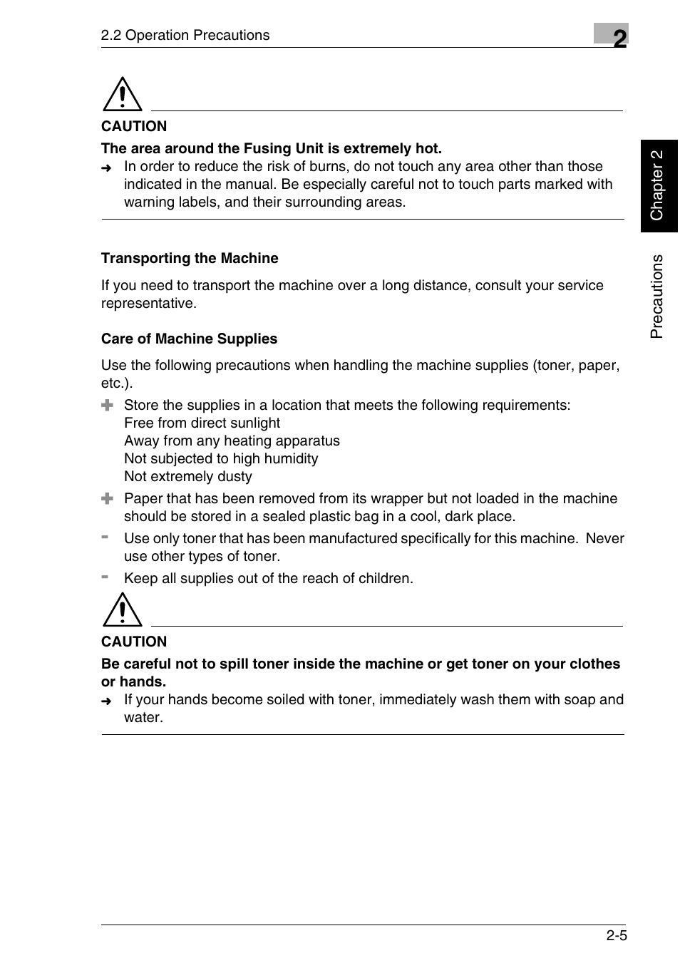 Minolta FAX2900 User Manual | Page 38 / 342
