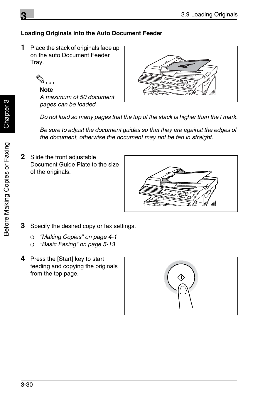 Minolta FAX2900 User Manual | Page 69 / 342