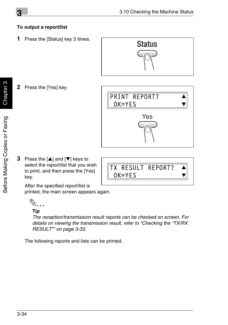 Minolta FAX2900 User Manual | Page 73 / 342