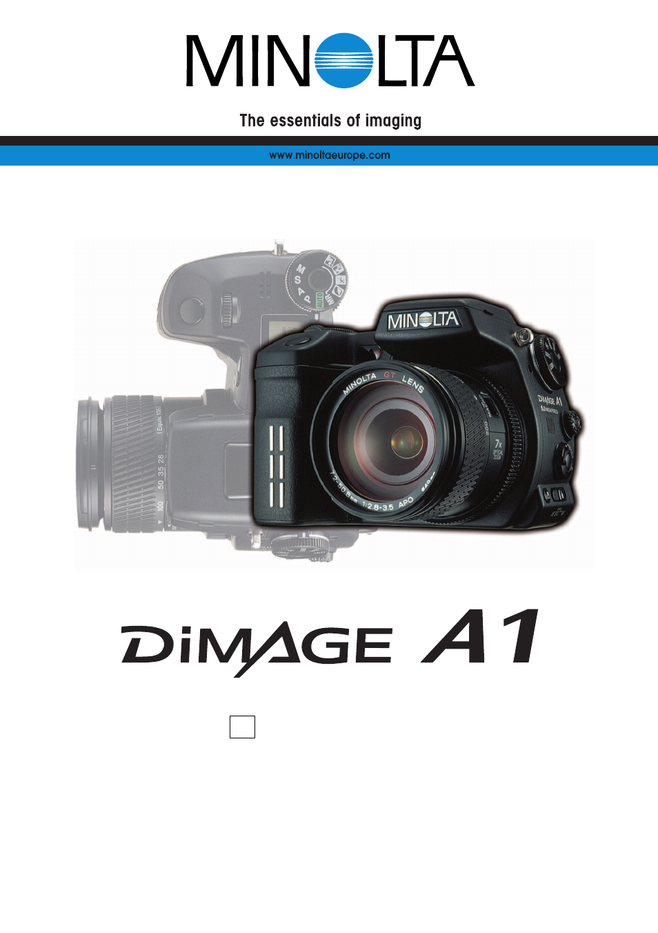 Minolta Dimage A1 User Manual | 172 pages