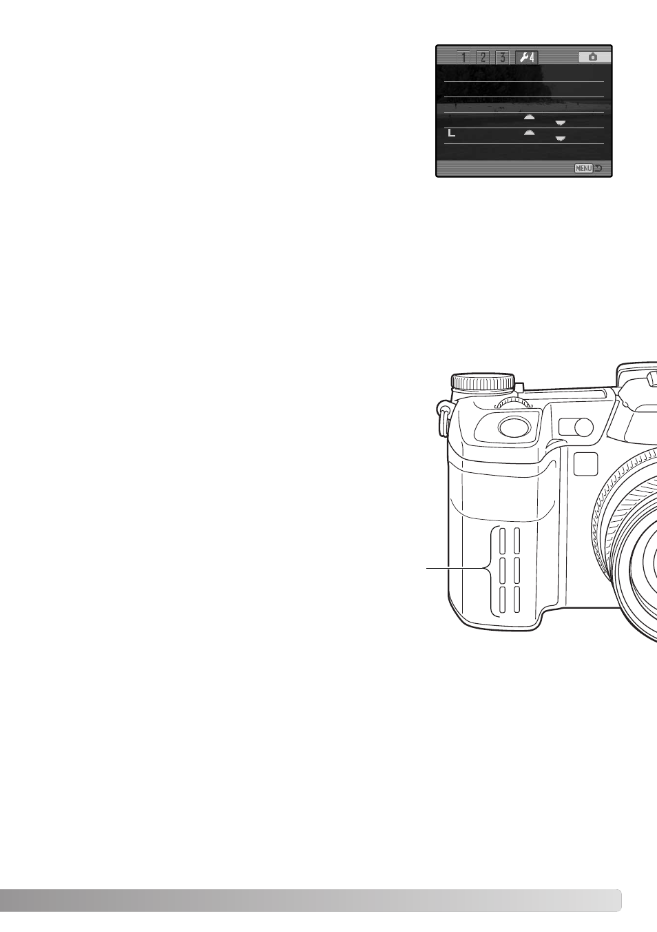 Anti-shake full-time af grip sensor, Anti-shake, Full-time af | Grip sensor | Minolta Dimage A1 User Manual | Page 143 / 172