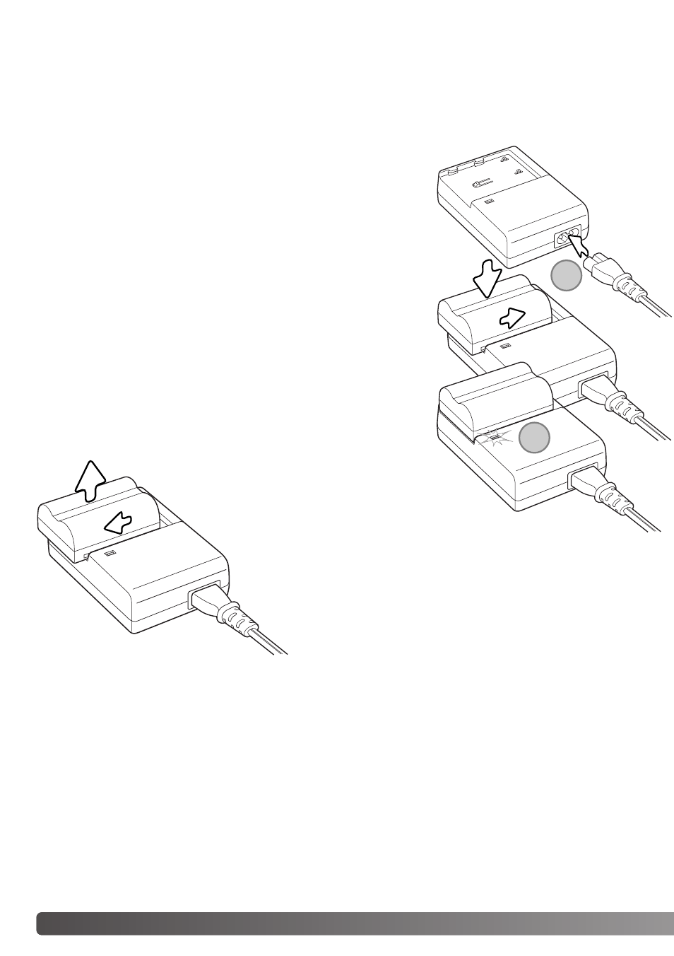 Charging the battery | Minolta Dimage A1 User Manual | Page 22 / 172