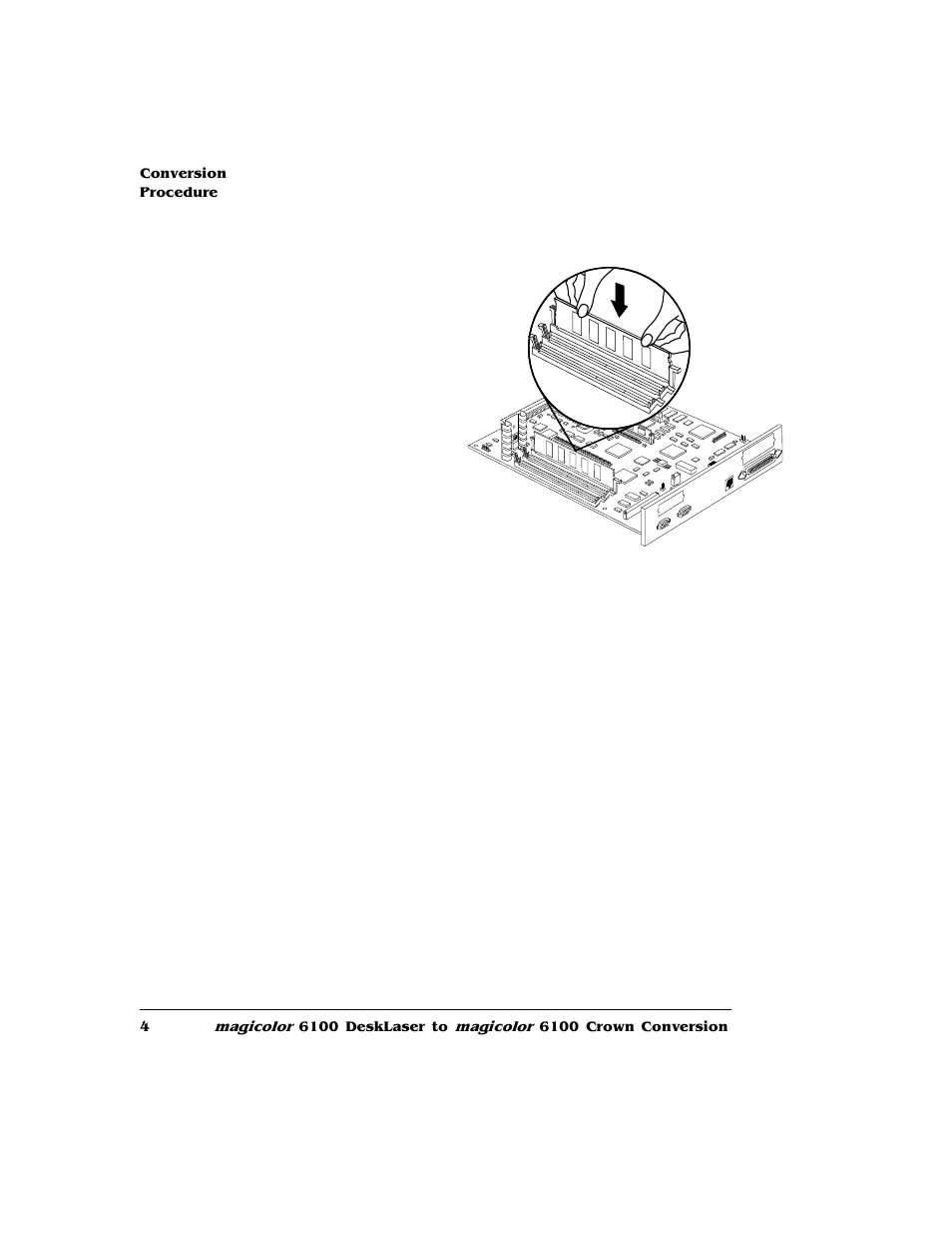 10 reinstall the controller board into the printer, 11 reconnect all interface cables | Minolta MAGICOLOR 6100 User Manual | Page 6 / 10
