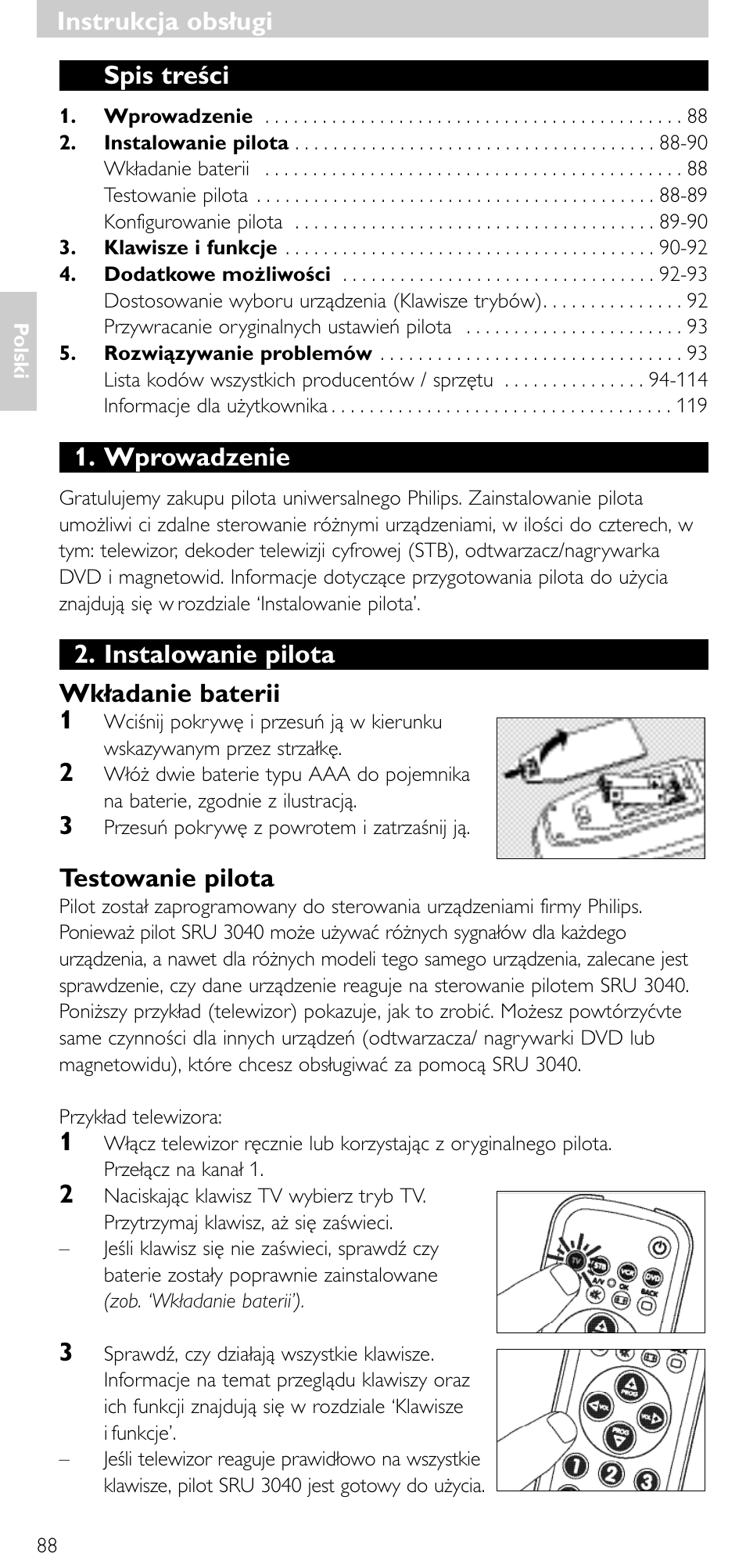 Minolta SRU 3040/10 User Manual | Page 87 / 119