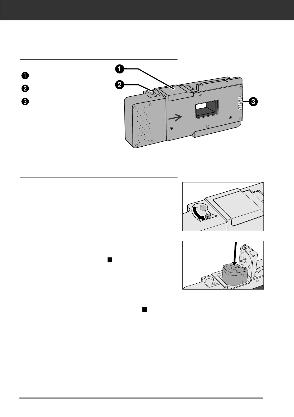 Aps adapter (optional), Names of parts loading the aps adapter | Minolta DIMAGE SCAN DUAL II AF-2820U User Manual | Page 28 / 109