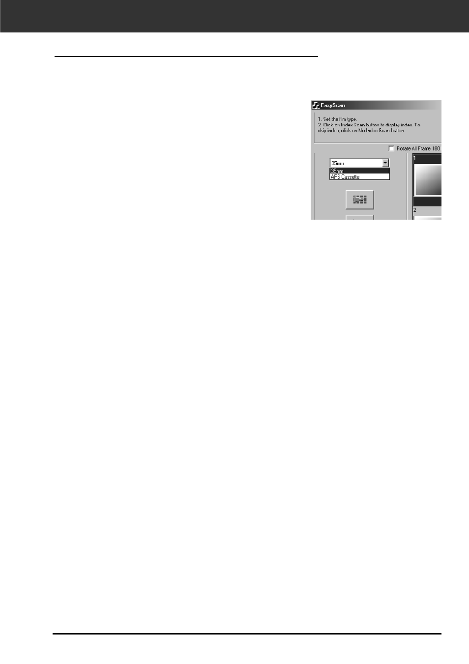 Specify the film type | Minolta DIMAGE SCAN DUAL II AF-2820U User Manual | Page 31 / 109