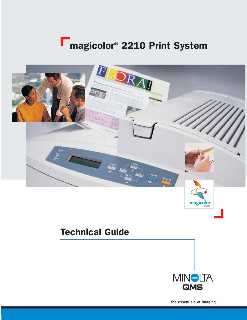 Minolta magicolor 2210 User Manual | 78 pages