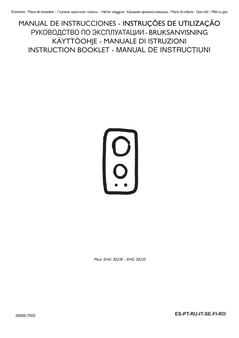 Electrolux EHG30235 x User Manual | 100 pages