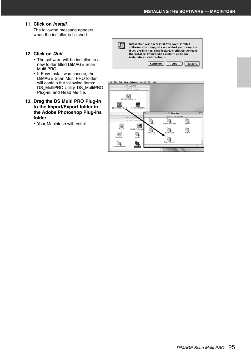 Minolta DiMAGE Scan Multi PRO AF-5000 User Manual | Page 25 / 129