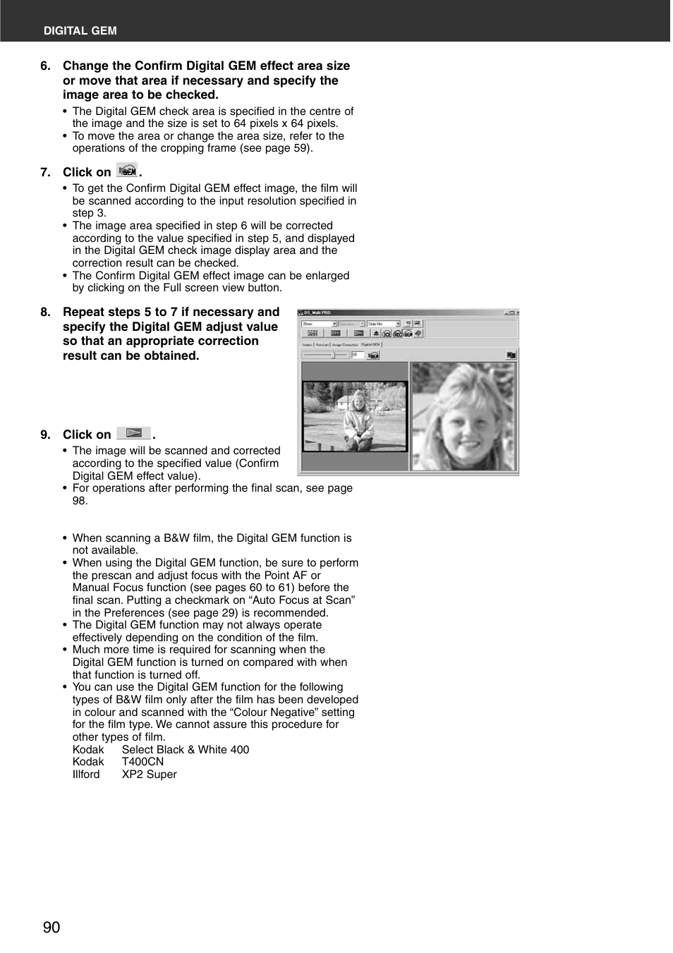 Minolta DiMAGE Scan Multi PRO AF-5000 User Manual | Page 90 / 129