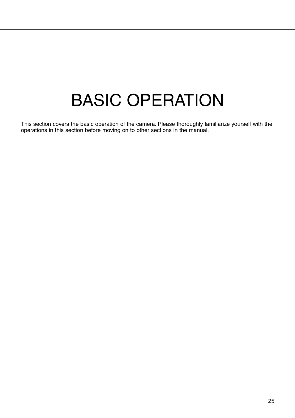 Basic operation | Minolta Dimage 7i User Manual | Page 25 / 164