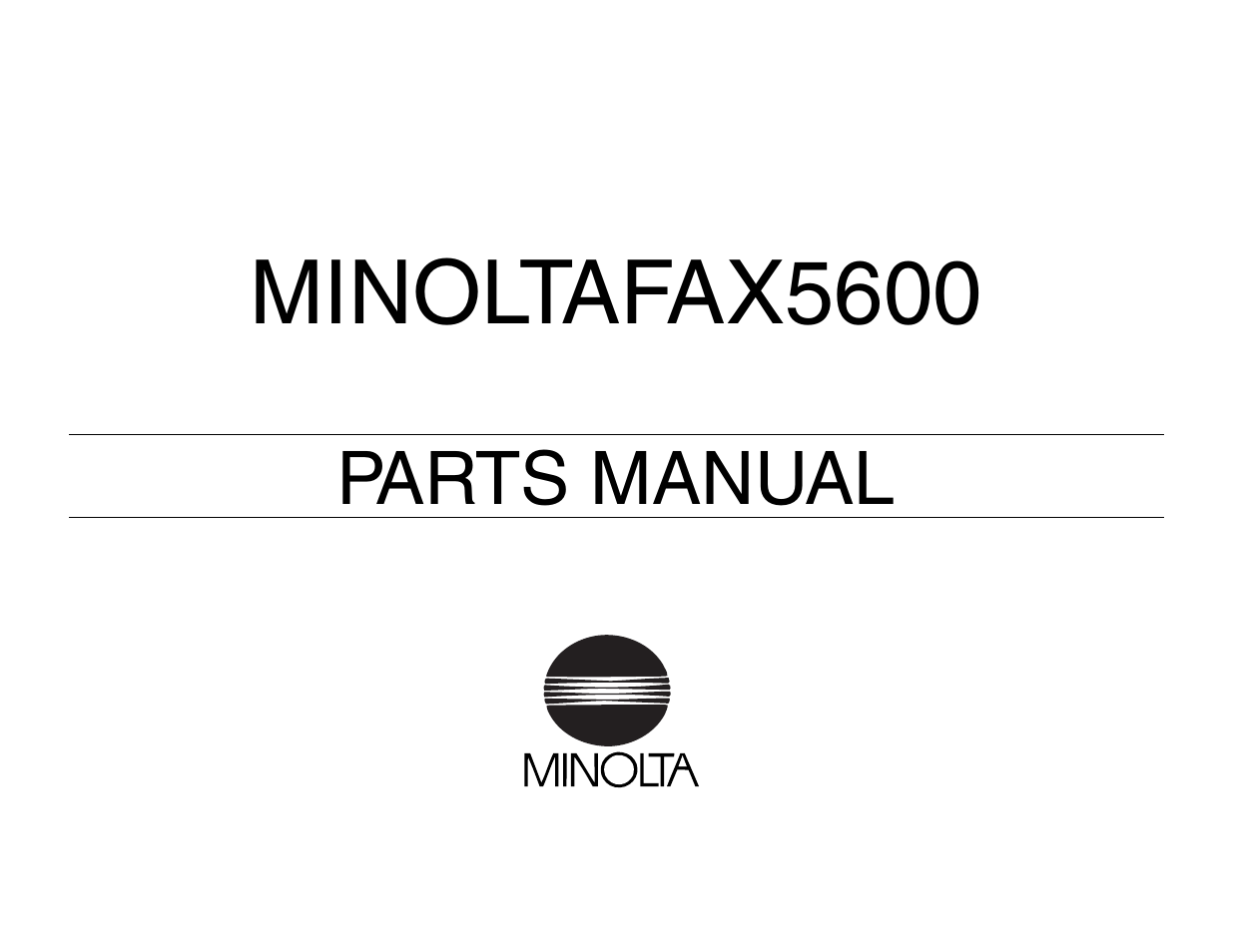 Minolta FAX5600 User Manual | 32 pages