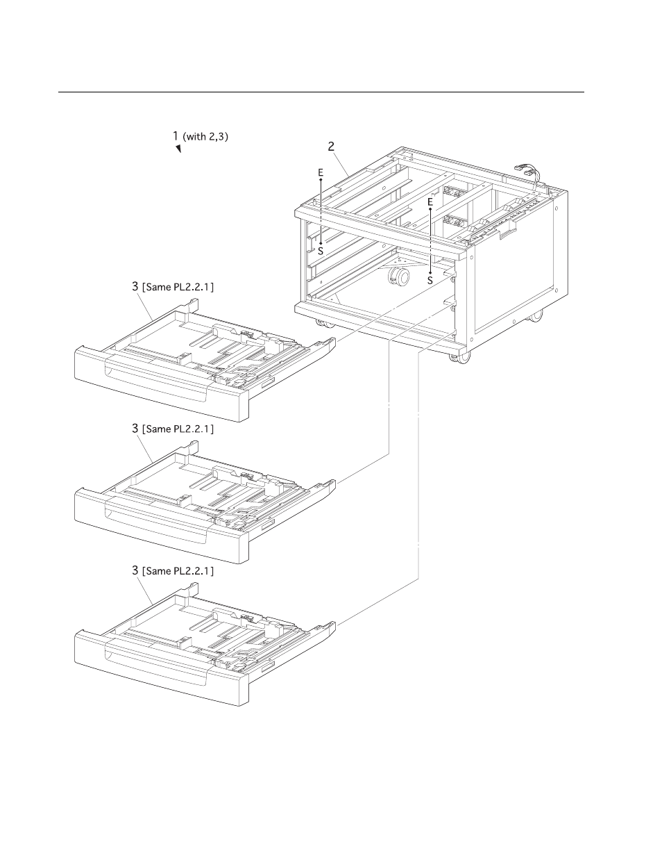 2 optional feeder i (pl20.1 ), Optional feeder i (pl20.1 ) | Minolta magicolor 330 User Manual | Page 6 / 14