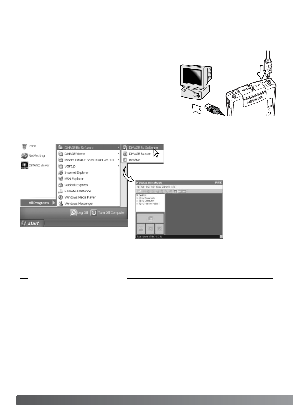 Creating .mdm files from camera images | Minolta DIMAGE XT ME-0308 User Manual | Page 14 / 28