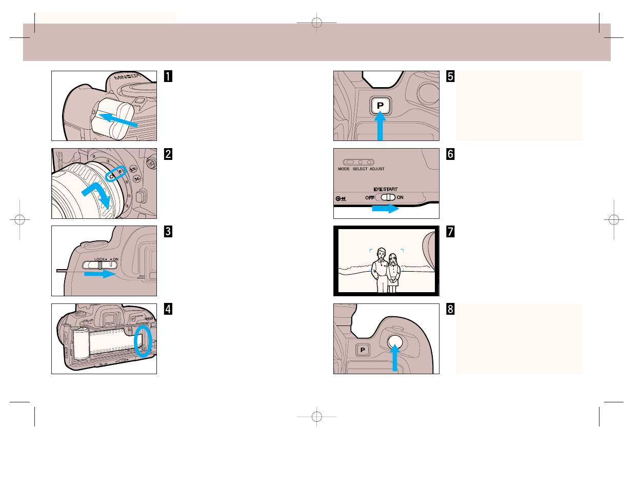 Quick operation | Minolta 800si User Manual | Page 6 / 69