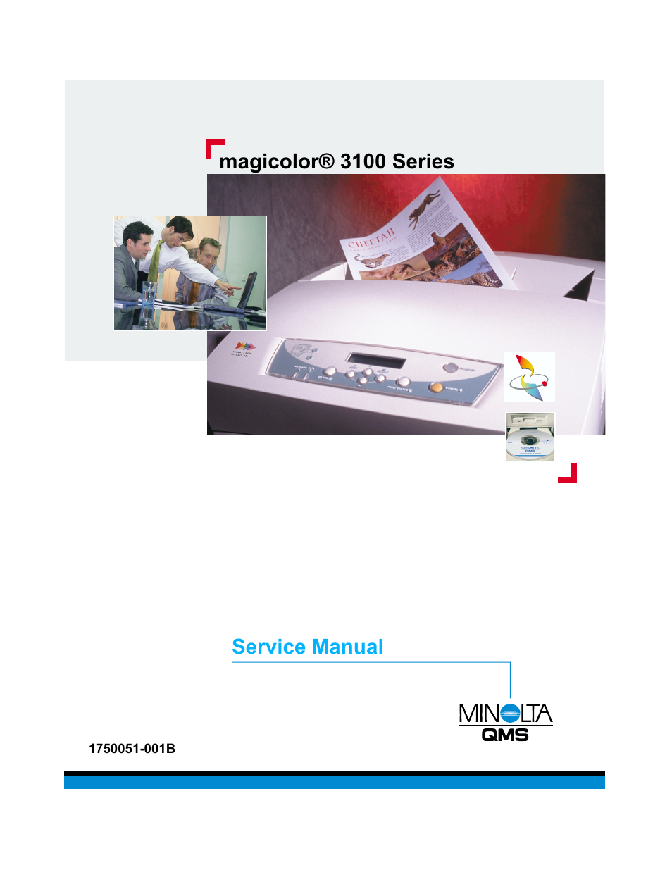 Minolta Magicolor 3100 Series User Manual | 424 pages