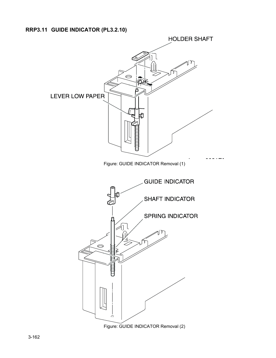 Rrp3.11 guide indicator (pl3.2.10), Rrp3.11 guide indicator (pl3.2.10) -164 | Minolta Magicolor 3100 Series User Manual | Page 164 / 424