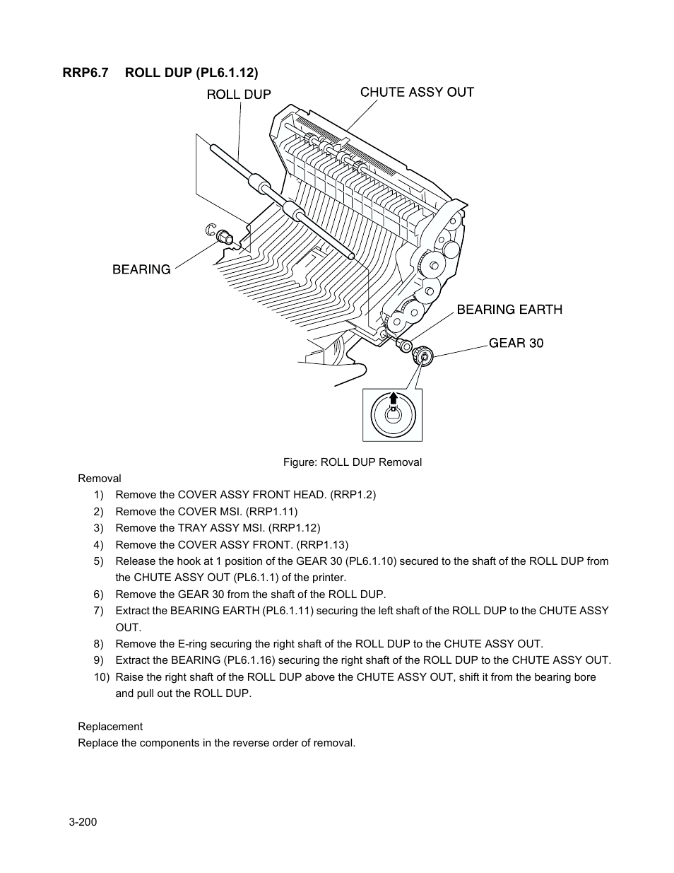 Rrp6.7 roll dup (pl6.1.12), Rrp6.7 roll dup (pl6.1.12) -202 | Minolta Magicolor 3100 Series User Manual | Page 202 / 424