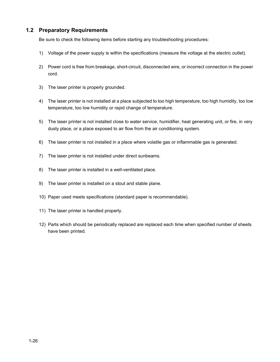 2 preparatory requirements, 2 preparatory requirements -26 | Minolta Magicolor 3100 Series User Manual | Page 26 / 424